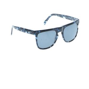 Blue and Gray Patterned Sunglasses